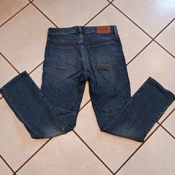 J CREW Men's Jeans Straight Fit 770  Kurabo Blue Denim 30 x 30 - Picture 11 of 16